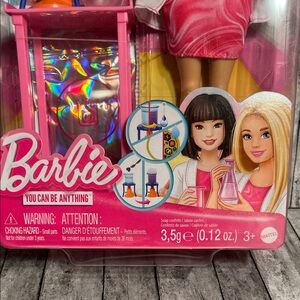 Barbie You Can Be Anything Science Set with Pink Accents